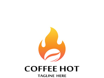 Premium coffee bean logo design. preview picture