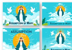 11 Assumption of Mary Illustration