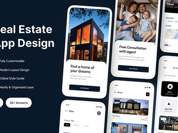 Real Estate App Design preview picture