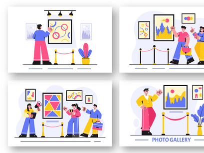 13 Photo Gallery Illustration