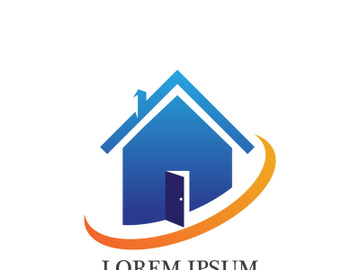 Real Estate home building , Property and Construction Logo design preview picture