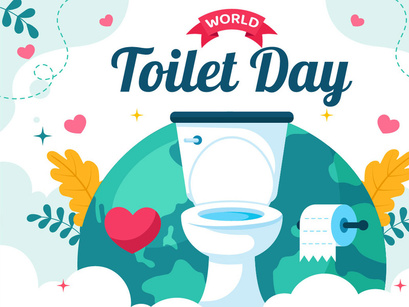 11 World Toilet Day Illustration