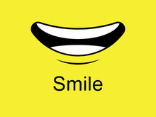 Smile emote Vector Template Design