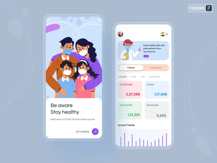 [Freebie] Covid-19 Information App