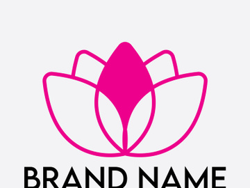 Lotus logo design preview picture