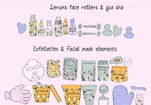 Self-Care Rituals illustration pack