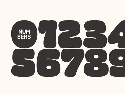 Mocha Mochi - Fat Fancy Display Font