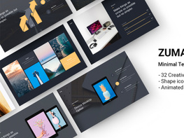 ZUMA - Minimal & Creative Template (Powerpoint) preview picture