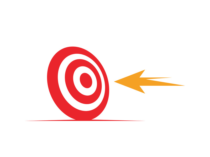 Focus icon illustration design template