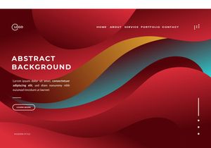 Abstract Red Background