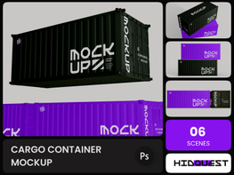 Cargo Container Mockup preview picture
