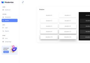Modernize Free React MUI Admin Dashboard Template