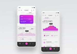 Violett - CRM Dashboard App UI Kit