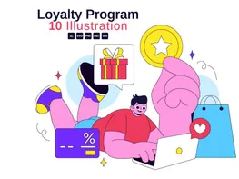 10 Loyalty Program Illustration preview picture