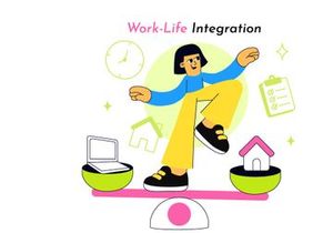 10 Work Life Integration Illustration