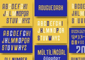 Roguedash - Stylish Sans Font Family