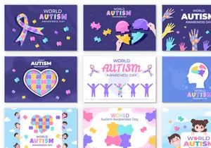 30 World Autism Awareness Day Illustration