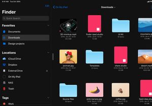 Finder for iPad Concept