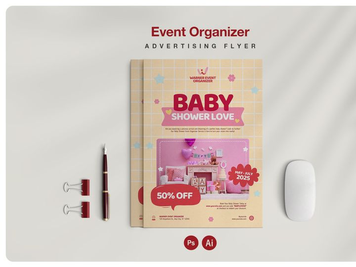 Event Organizer Ads Flyer