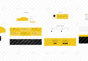 Cab Booking Web UI Kit