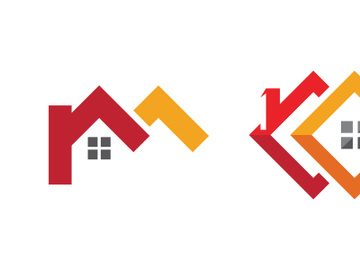 Home industrial Property concept icon logo illustration preview picture