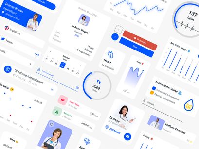Doctor Finder App Ui Kit