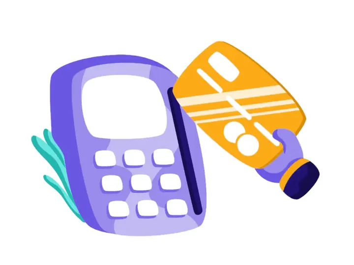 Payment Methods Animation for transaction