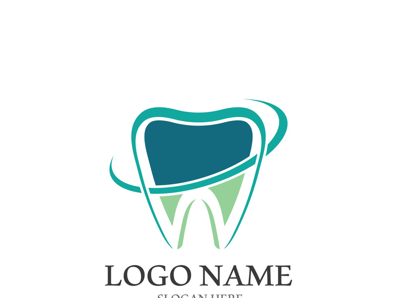 Dental logo template vector illustration icon design