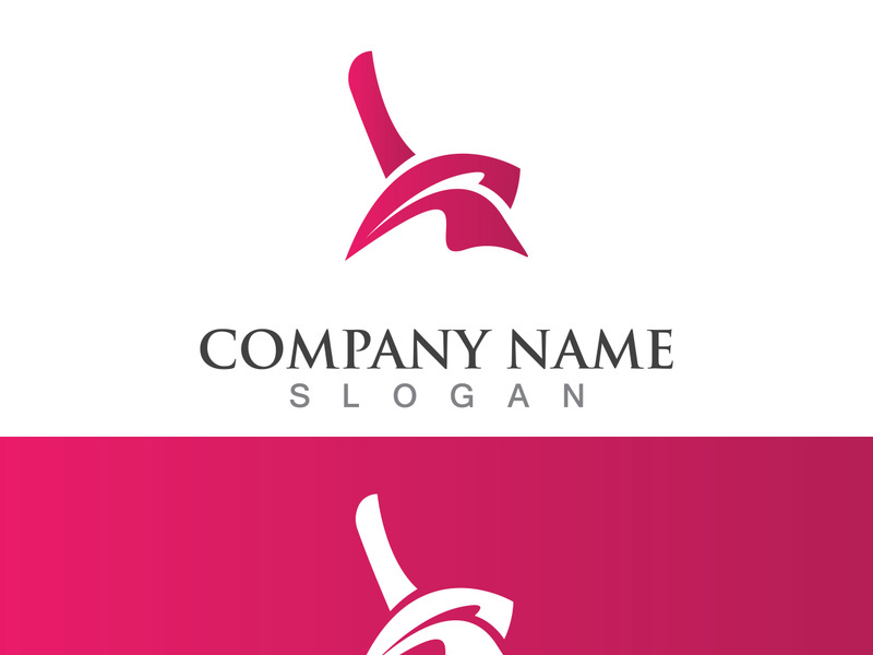 Chair furniture logo image creative design modern vector template