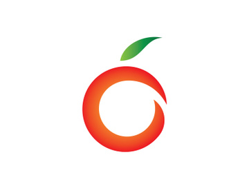Orange logo icon Vector illustration preview picture