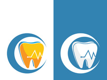 Dental logo template vector illustration icon design