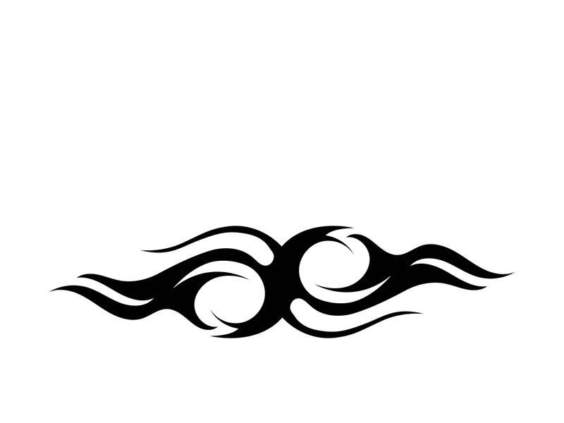 Tribal tattoos. Art tribal tattoo. Vector sketch of a tattoo. Idea for design