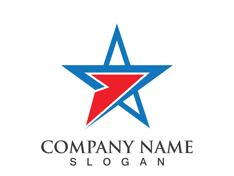 star vector icon illustration design template