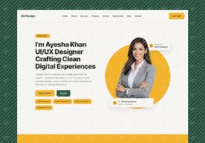 Portfolio Website Design | Clean & Conversion-Focus
