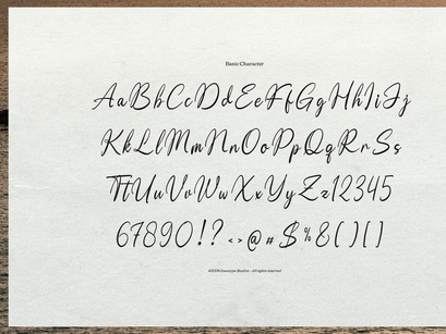 Moonlit Muse | Handwritten Script Font