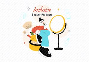 10 Inclusive Beauty Products Illustration