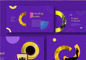 Circle Brand Powerpoint Template
