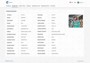 UI Kit untuk Website Manajemen Sekolah dan Portal Siswa