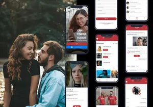 Social Dating iOS App UI