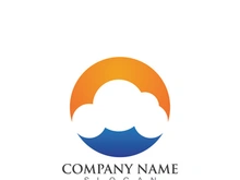 Cloud server data save upload logo