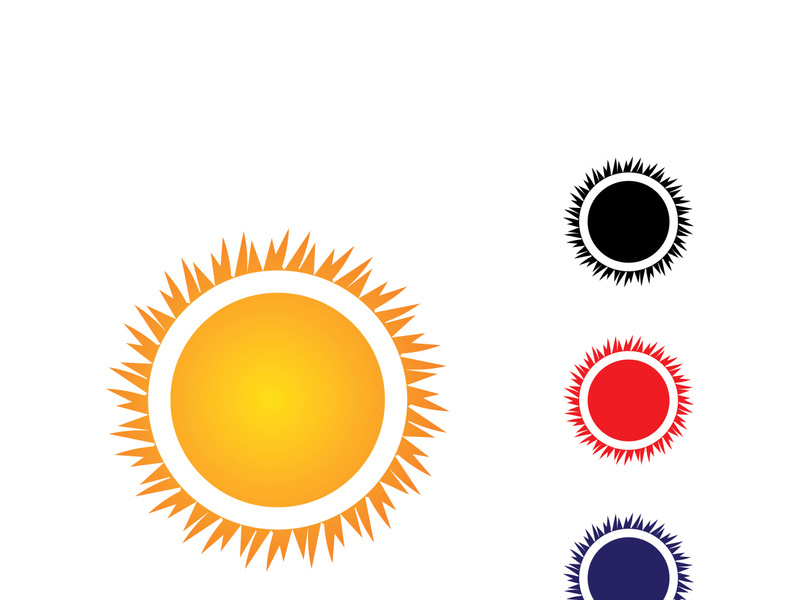 Sun Vector illustration Icon