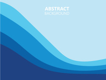 Blue wave water background wallpaper vector