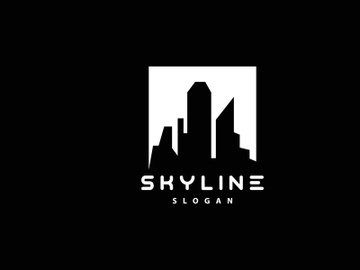 Cityscape Logo, Metropolis Skyline Design, City Building Vector, Icon Symbol Illustration preview picture