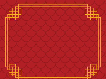 Chinese border illustration preview picture