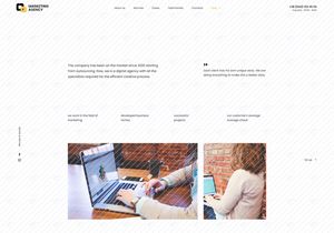 Kit de UI para agência de marketing ou TI