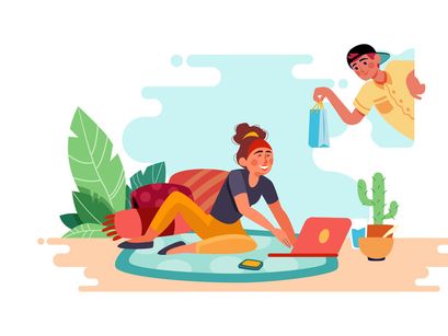 M119_Online Shopping Illustrations