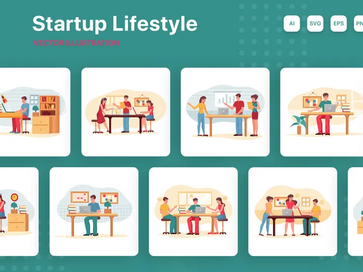 M180_Startup Illustrations