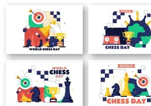 10 World Chess Day Illustration