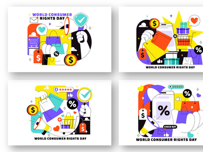 10 World Consumer Rights Day Illustration