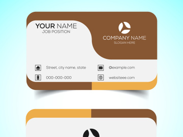 10 Creative and modern corporate business card template preview picture